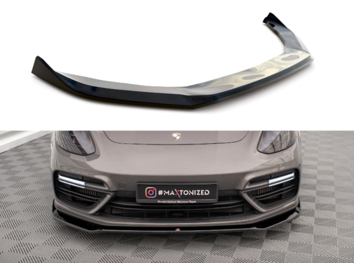 Maxton Design Maxton Design Front Splitter V.2 Porsche Panamera E-Hybrid 971