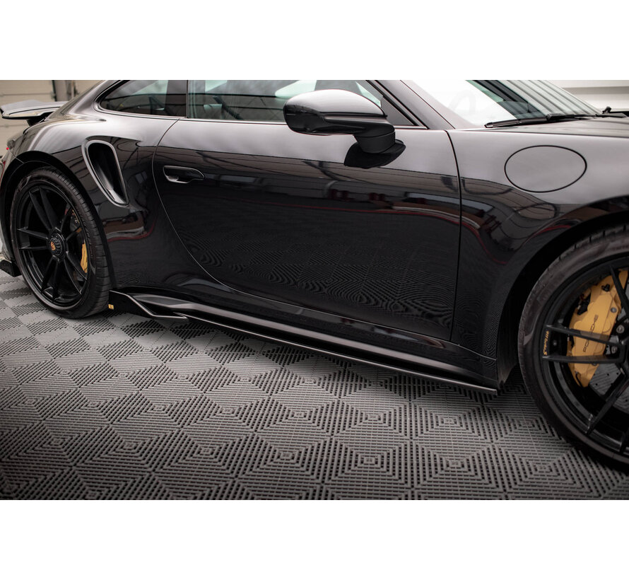Maxton Design Side Skirts Diffusers Porsche 911 Turbo S 992