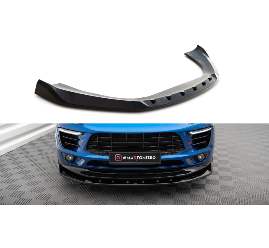 Maxton Design Front Splitter V.1 Porsche Macan Mk1