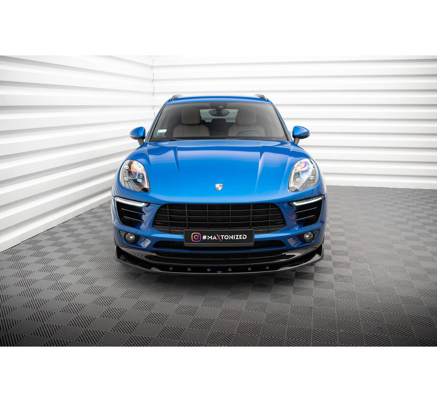 Maxton Design Front Splitter V.1 Porsche Macan Mk1