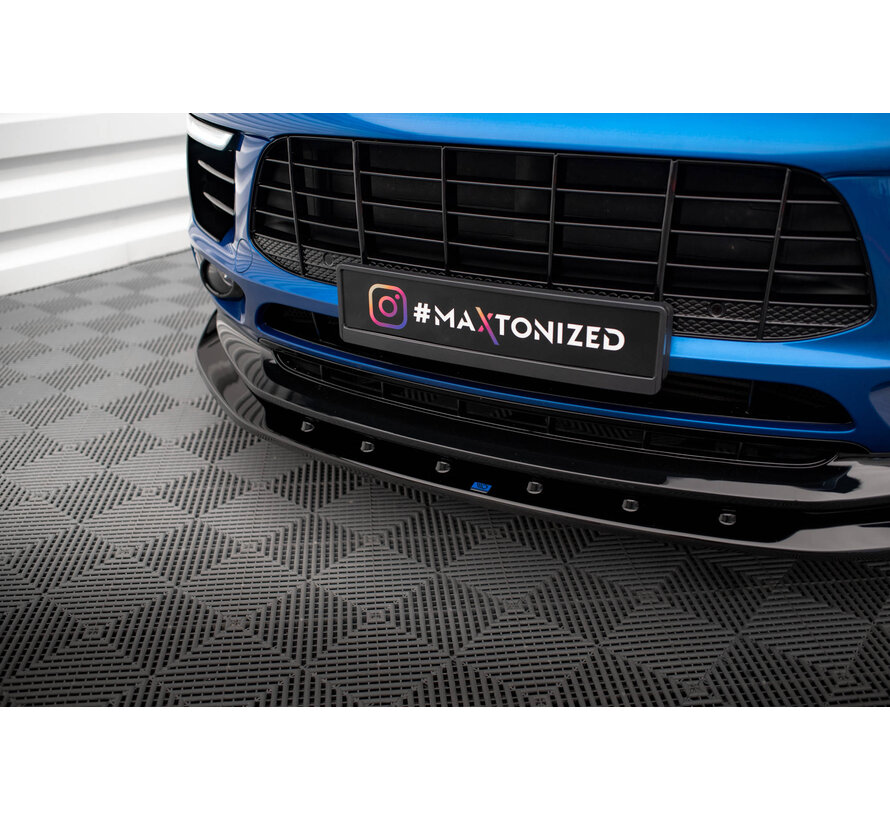 Maxton Design Front Splitter V.1 Porsche Macan Mk1