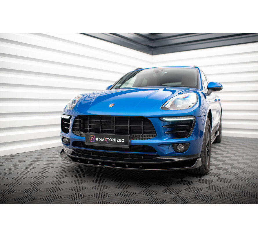 Maxton Design Front Splitter V.1 Porsche Macan Mk1