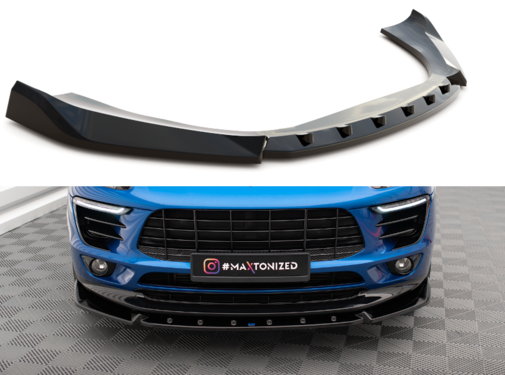 Maxton Design Maxton Design Front Splitter V.2 Porsche Macan Mk1