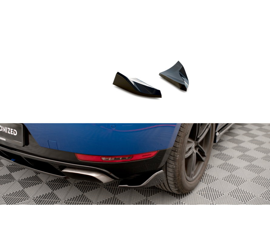 Maxton Design Rear Side Splitters Porsche Macan Mk1