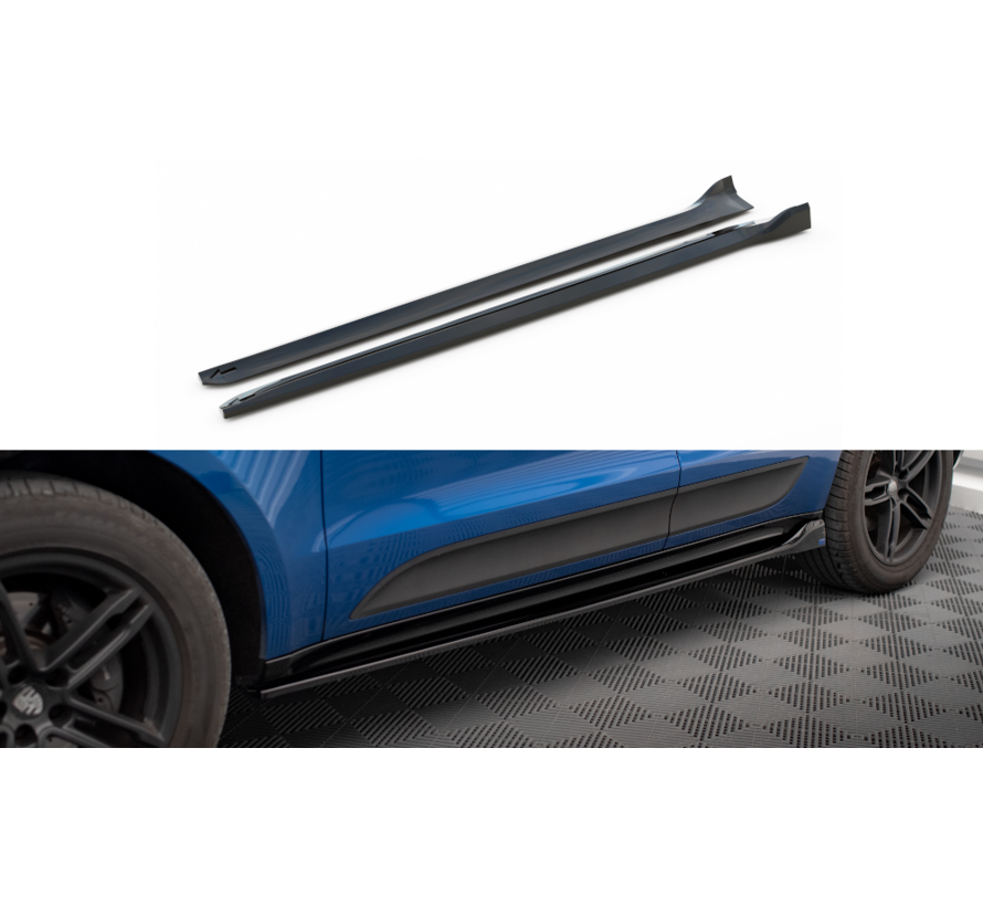 Maxton Design Side Skirts Diffusers Porsche Macan Mk1