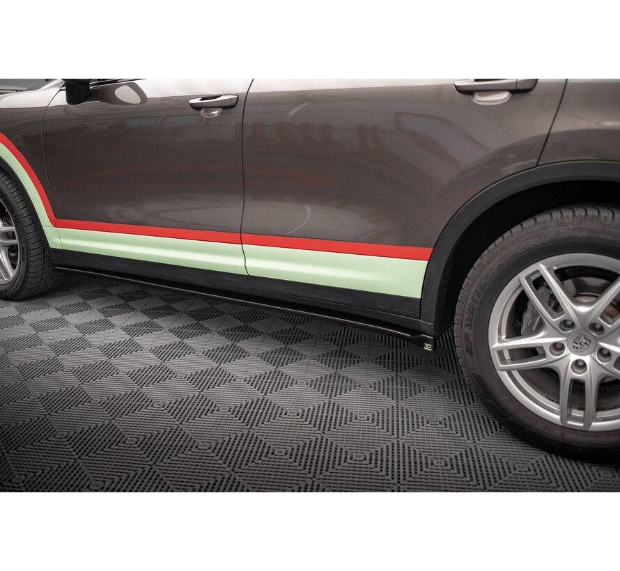 Maxton Design Side Skirts Diffusers Porsche Cayenne Mk2