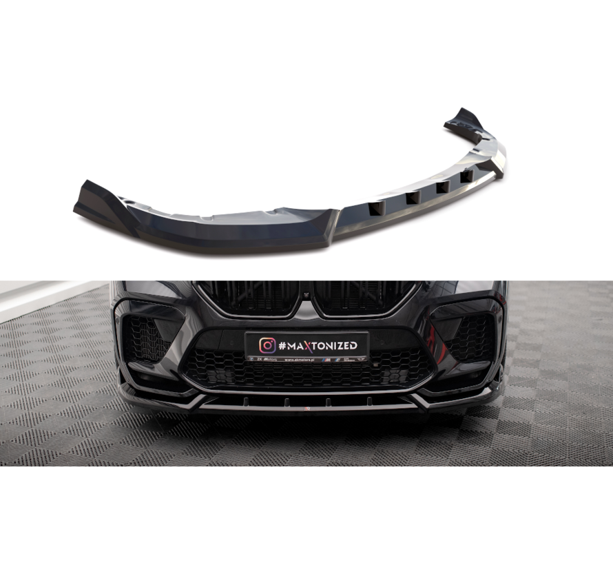 Maxton Design Front Splitter V.2 BMW X6 M F96