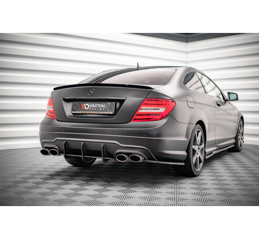 Maxton Design Spoiler Cap Mercedes-Benz C Sedan W204 / C Coupe C204