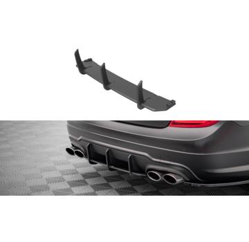 Maxton Design Maxton Design Street Pro Rear Diffuser Mercedes-Benz C Coupe AMG-Line C204