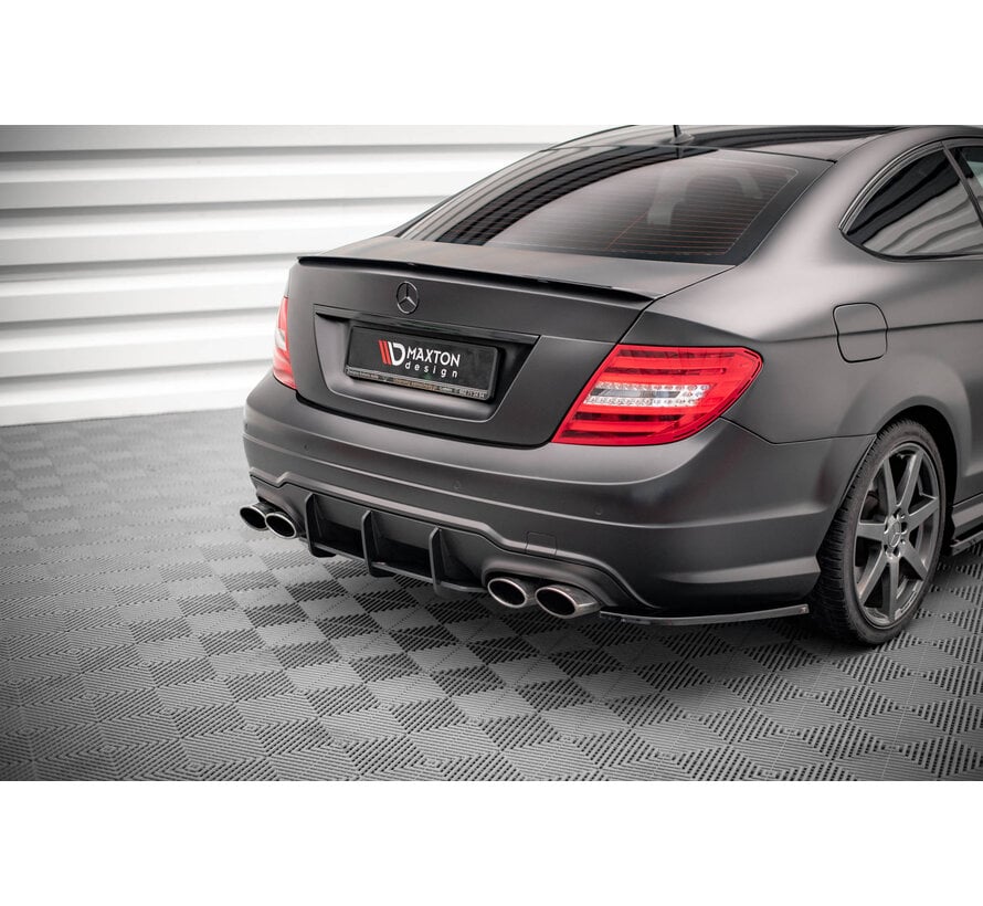 Maxton Design Street Pro Rear Diffuser Mercedes-Benz C Coupe AMG-Line C204