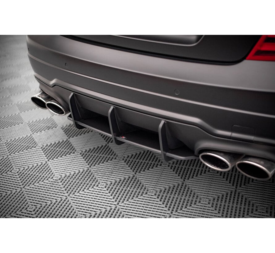 Maxton Design Street Pro Rear Diffuser Mercedes-Benz C Coupe AMG-Line C204