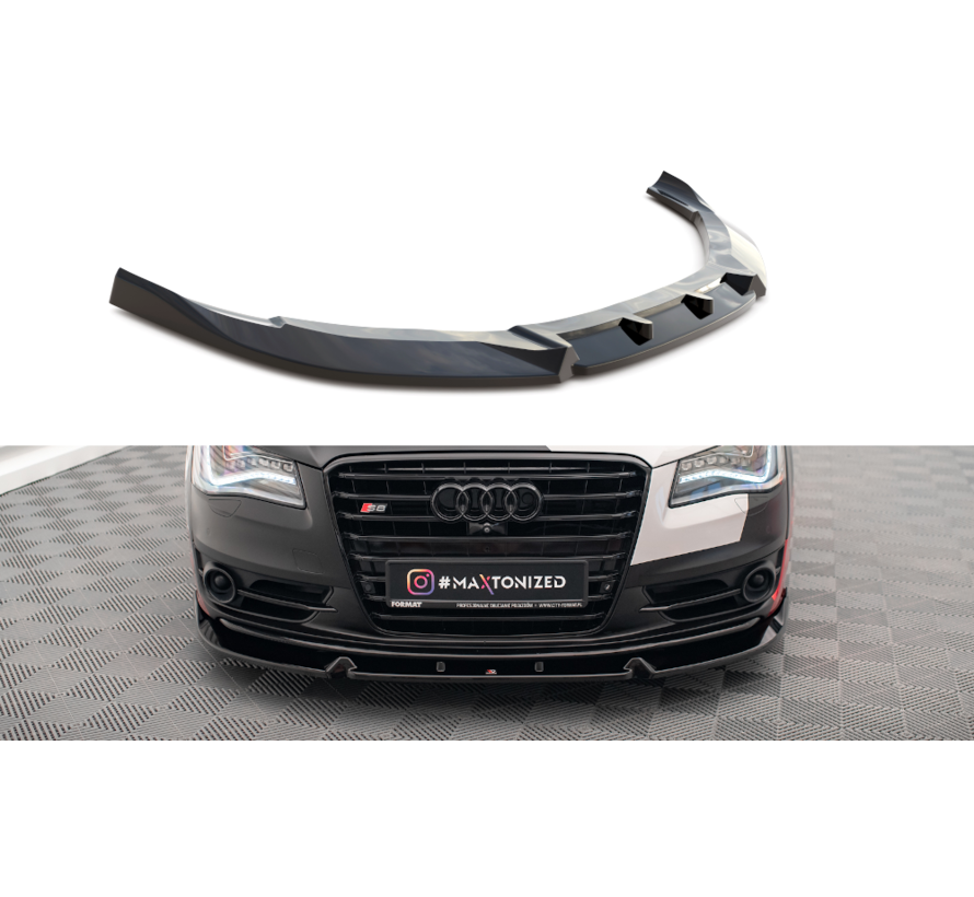 Maxton Design Front Splitter V.2 Audi S8 D4