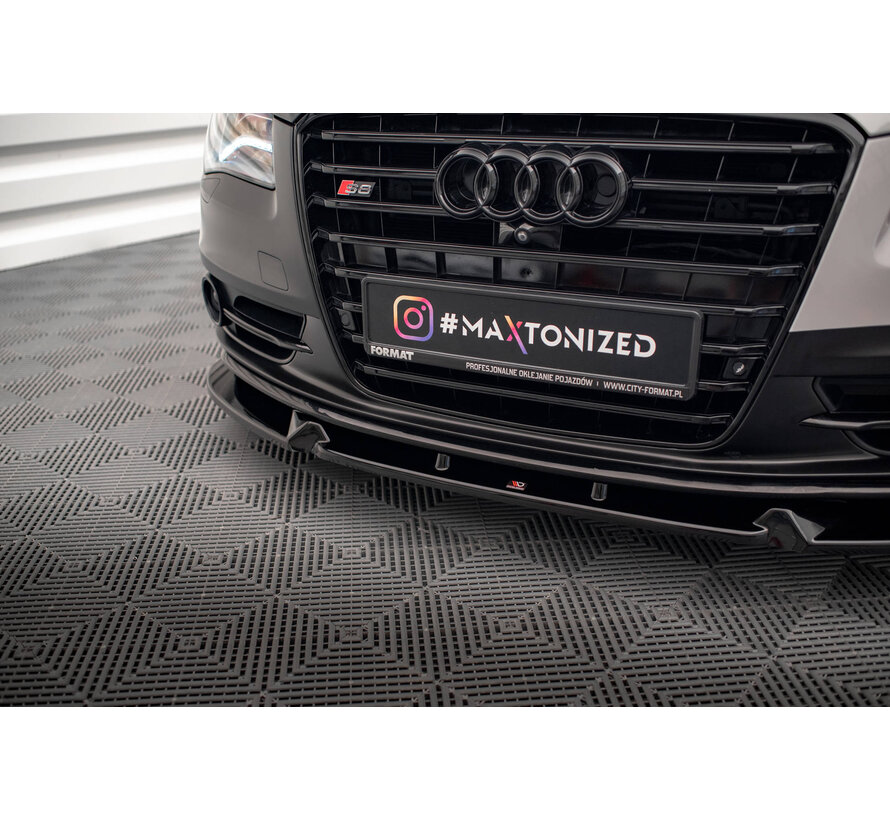 Maxton Design Front Splitter V.2 Audi S8 D4