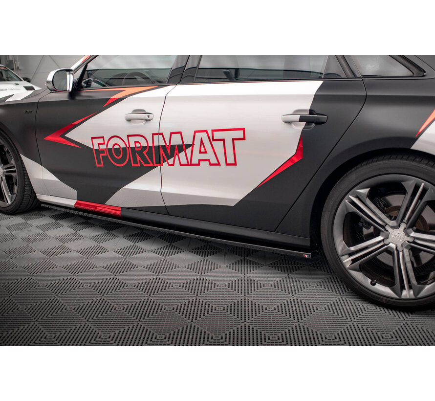 Maxton Design Side Skirts Diffusers V.1 Audi S8 D4