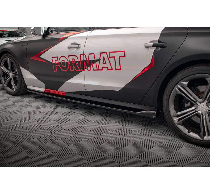 Maxton Design Side Skirts Diffusers V.2 Audi S8 D4