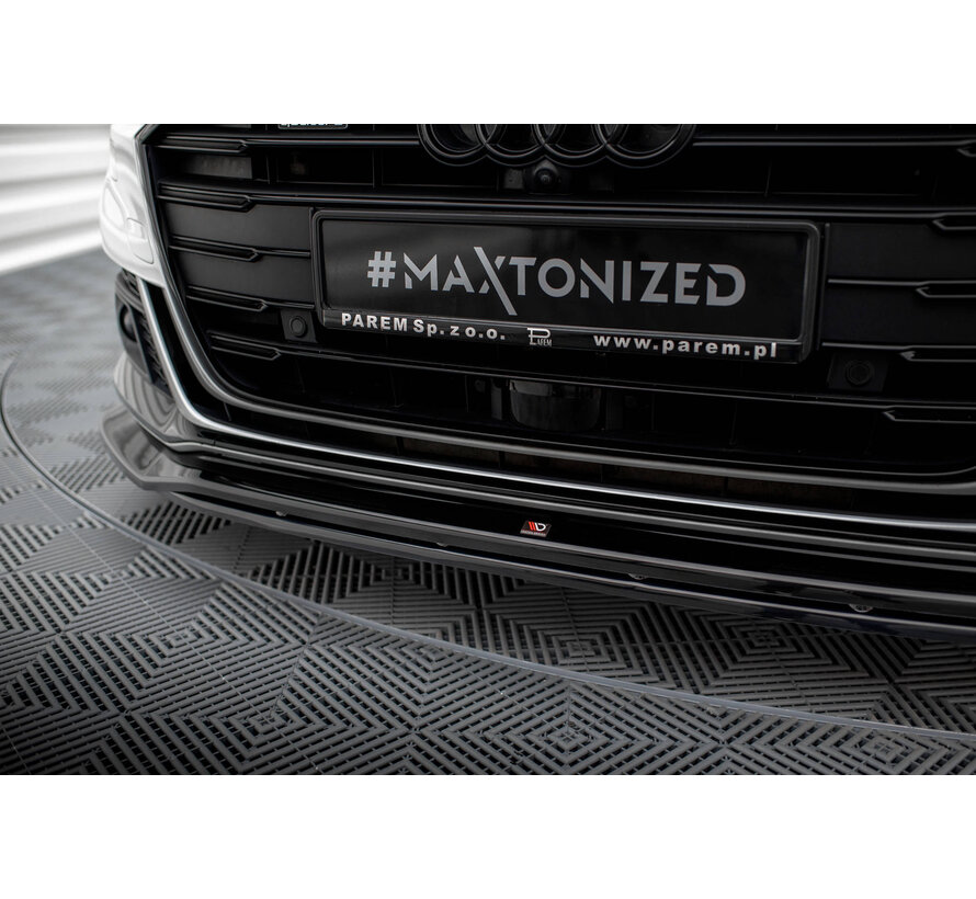 Maxton Design Front Splitter V.1 Audi S8 / A8 S-Line D5