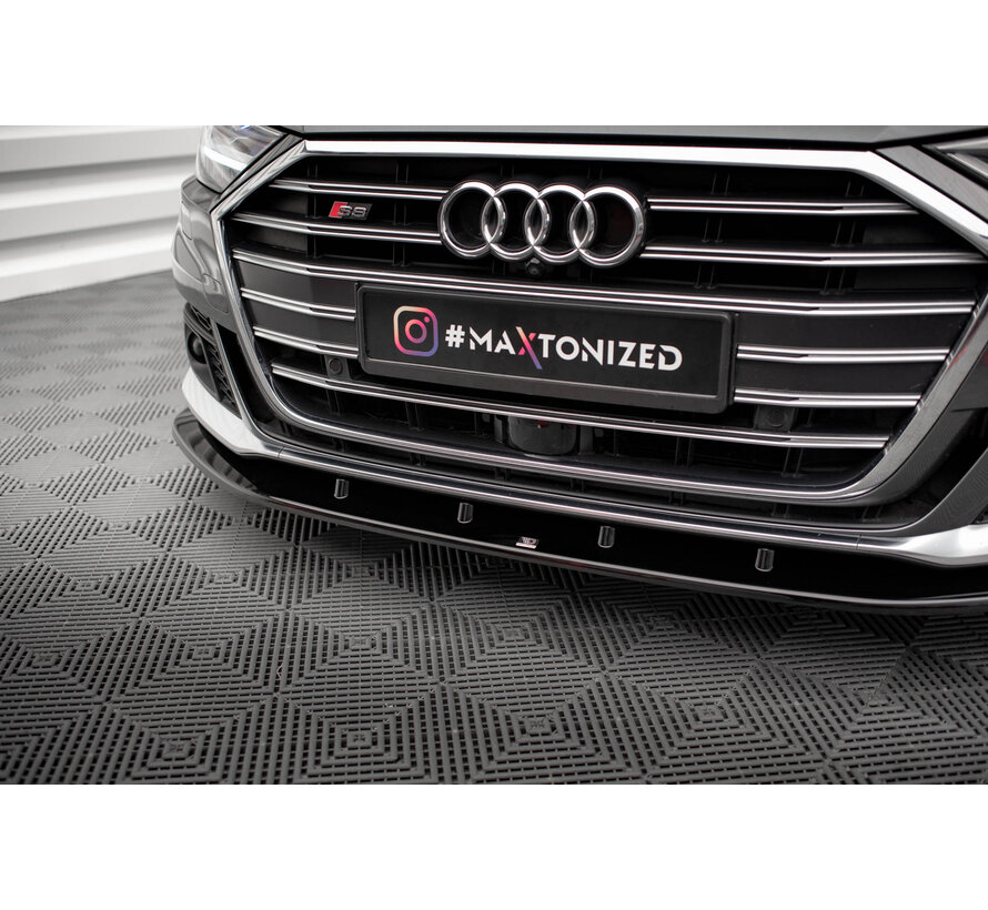 Maxton Design Front Splitter V.2 Audi S8 / A8 S-Line D5