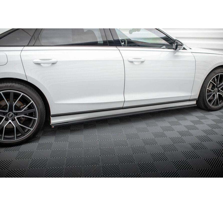 Maxton Design Side Skirts Diffusers Audi S8 / A8 S-Line D5