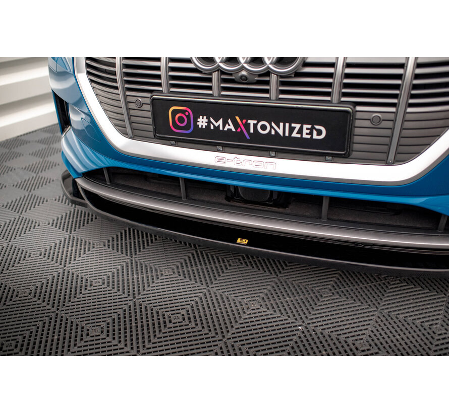 Maxton Design Front Splitter V.1 Audi e-tron