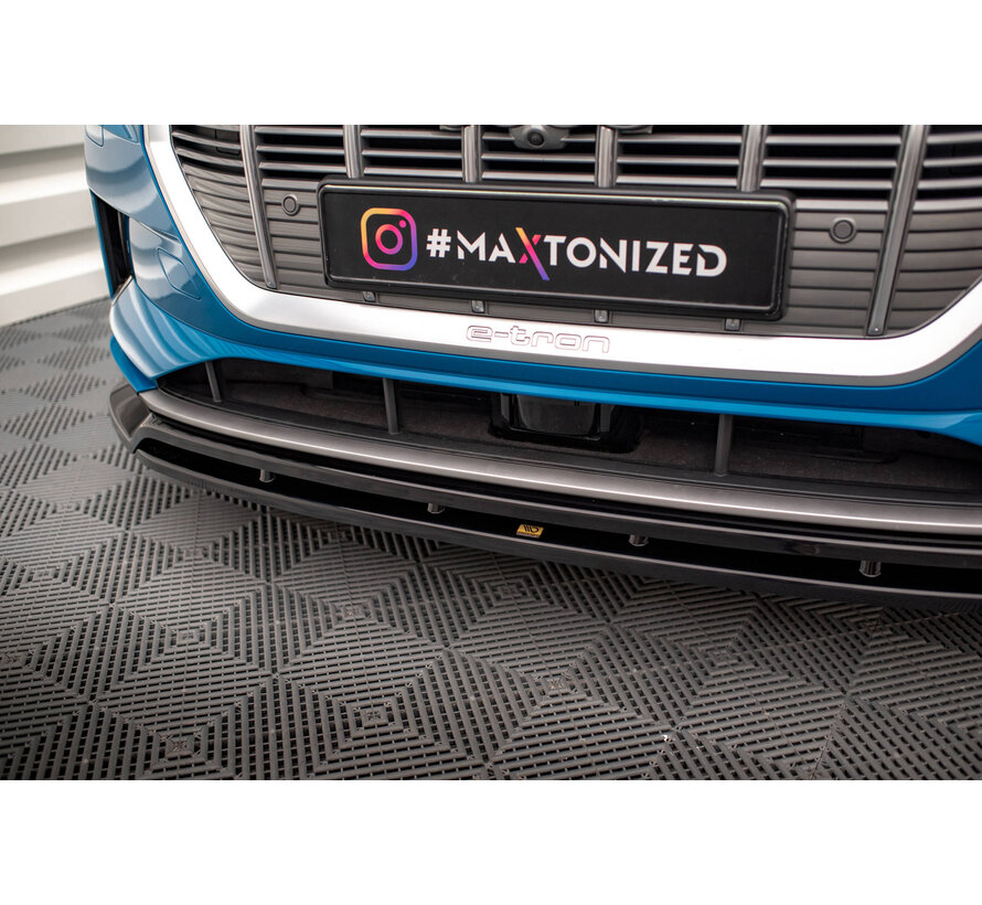Maxton Design Front Splitter V.2 Audi e-tron