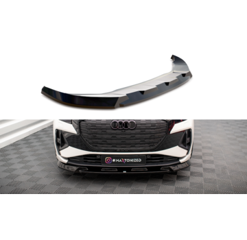 Maxton Design Maxton Design Front Splitter V.1 Audi Q4 e-tron Sportback Mk1