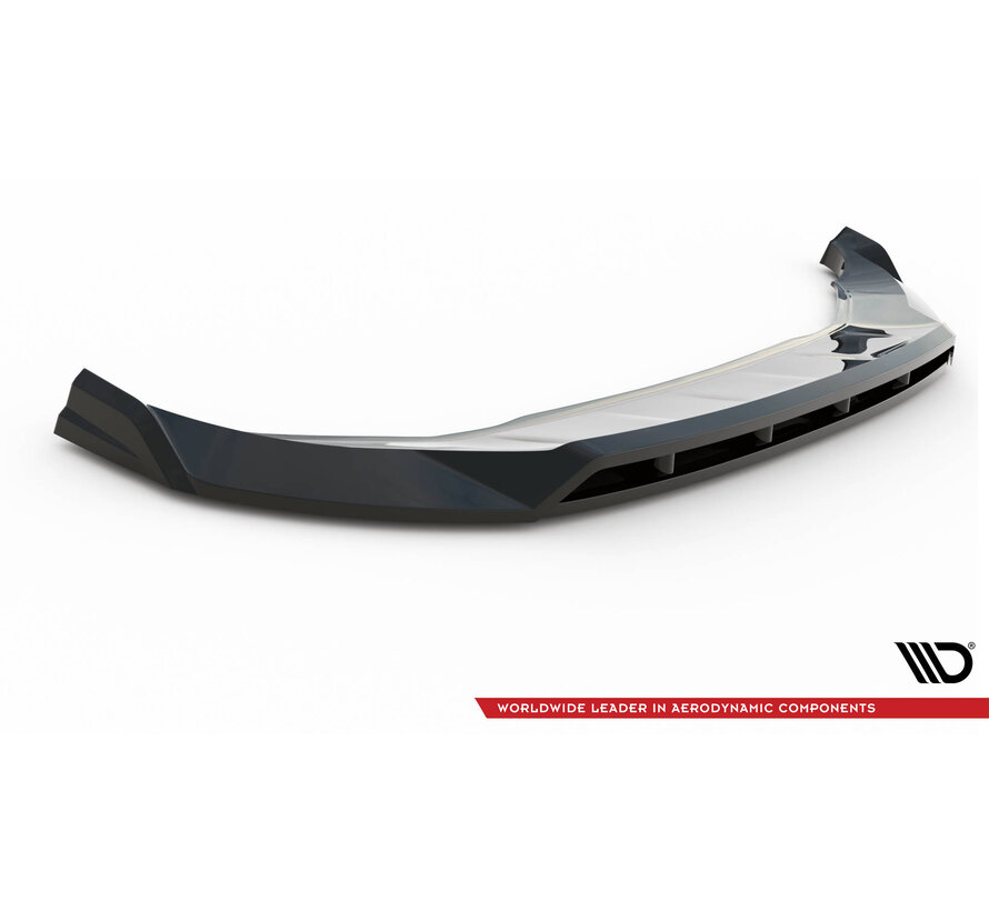 Maxton Design Front Splitter V.2 Audi Q4 e-tron Sportback Mk1