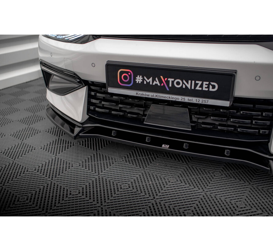 Maxton Design Front Splitter V.2 Kia EV6 GT-Line Mk1