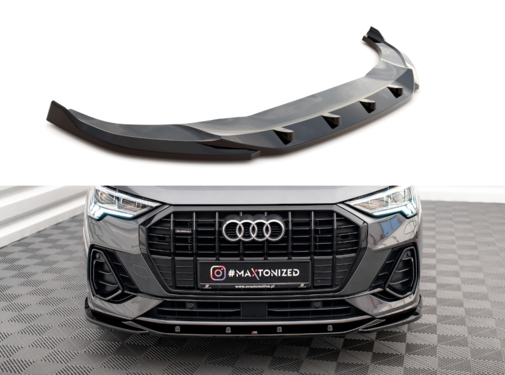 Maxton Design Maxton Design Front Splitter V.1 Audi Q3 S-Line F3