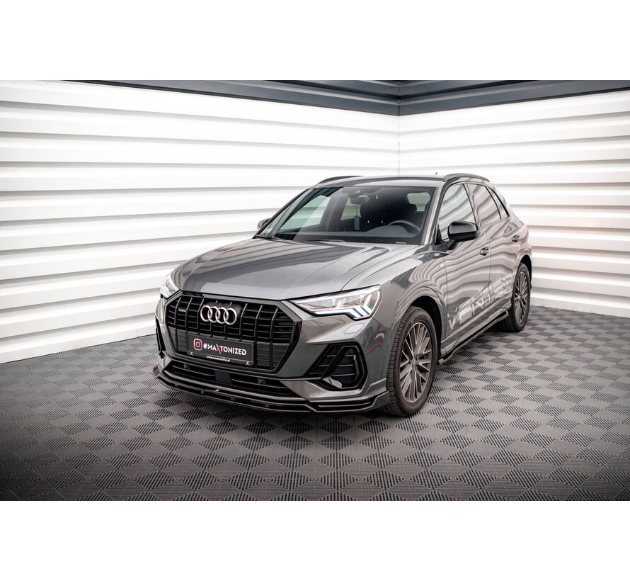 Maxton Design Front Splitter V.2 Audi Q3 S-Line F3