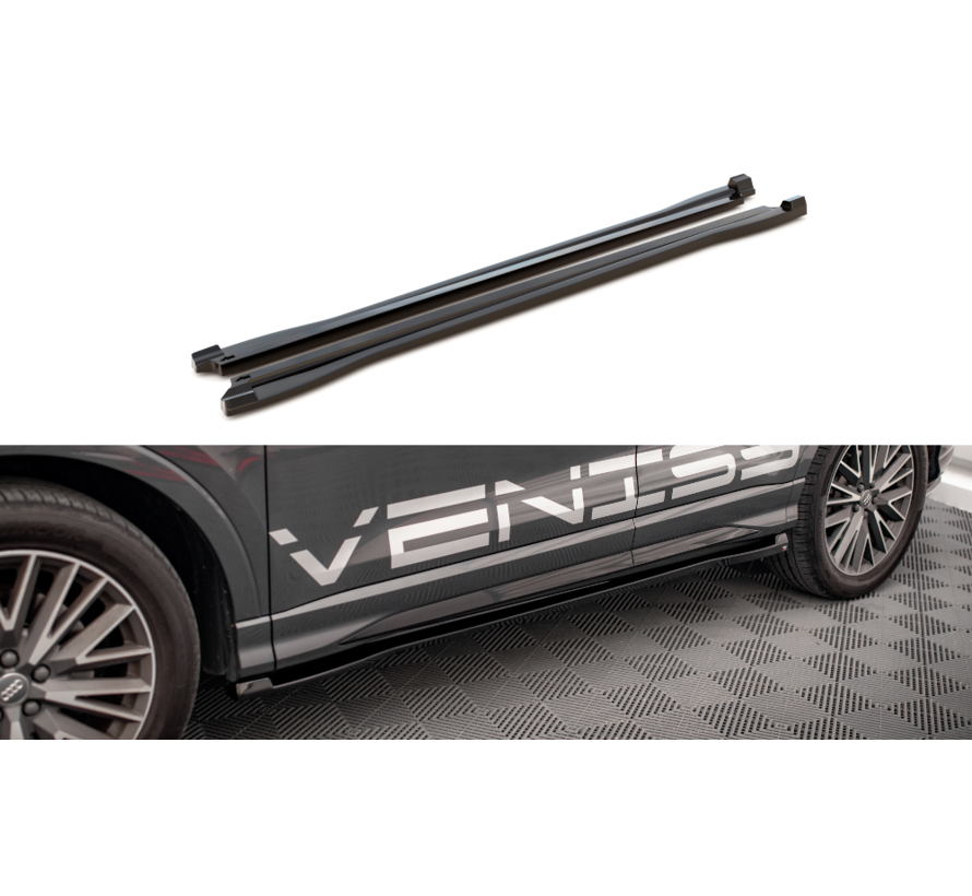 Maxton Design Side Skirts Diffusers Audi Q3 S-Line F3