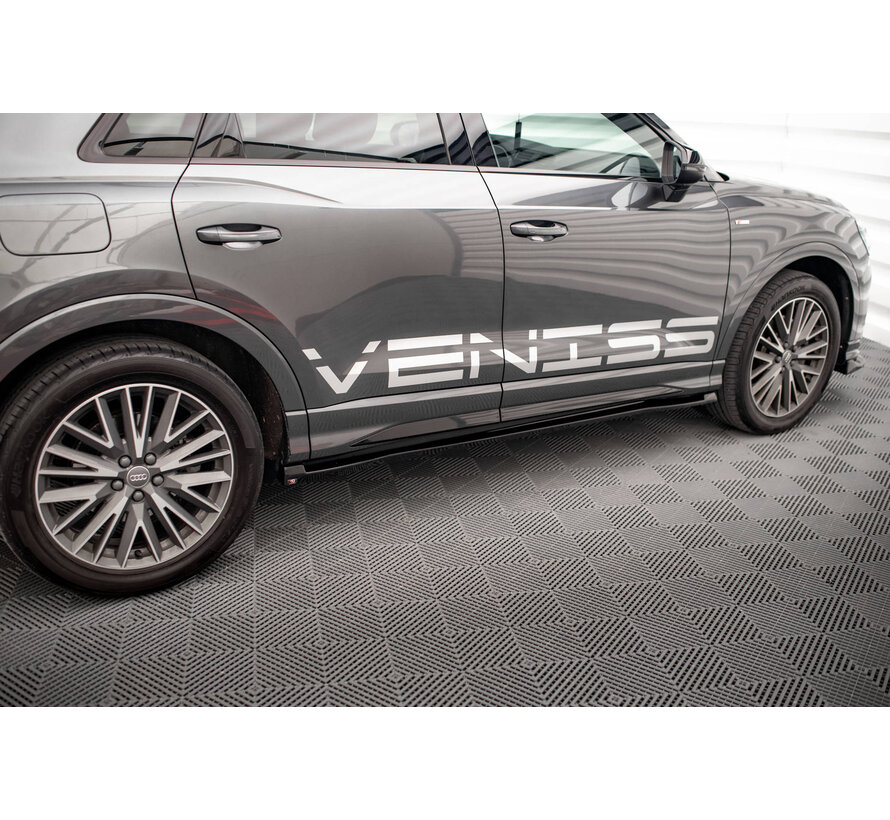 Maxton Design Side Skirts Diffusers Audi Q3 S-Line F3