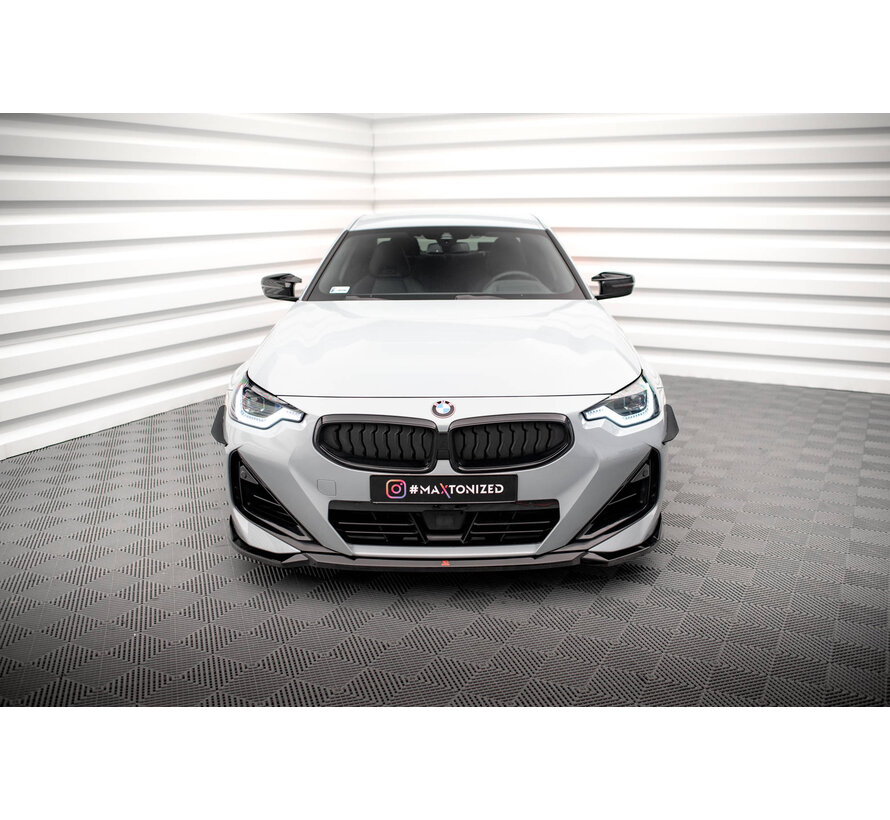 Maxton Design Front Splitter V.1 passend voor BMW 2 Coupe M-Pack / M240i G42