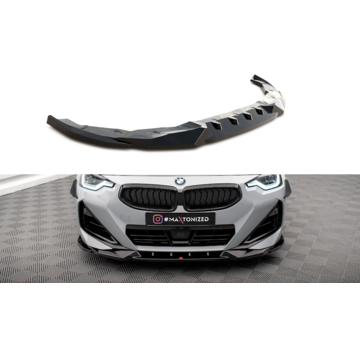 Maxton Design Maxton Design Front Splitter V.2 BMW 2 Coupe M-Pack / M240i G42