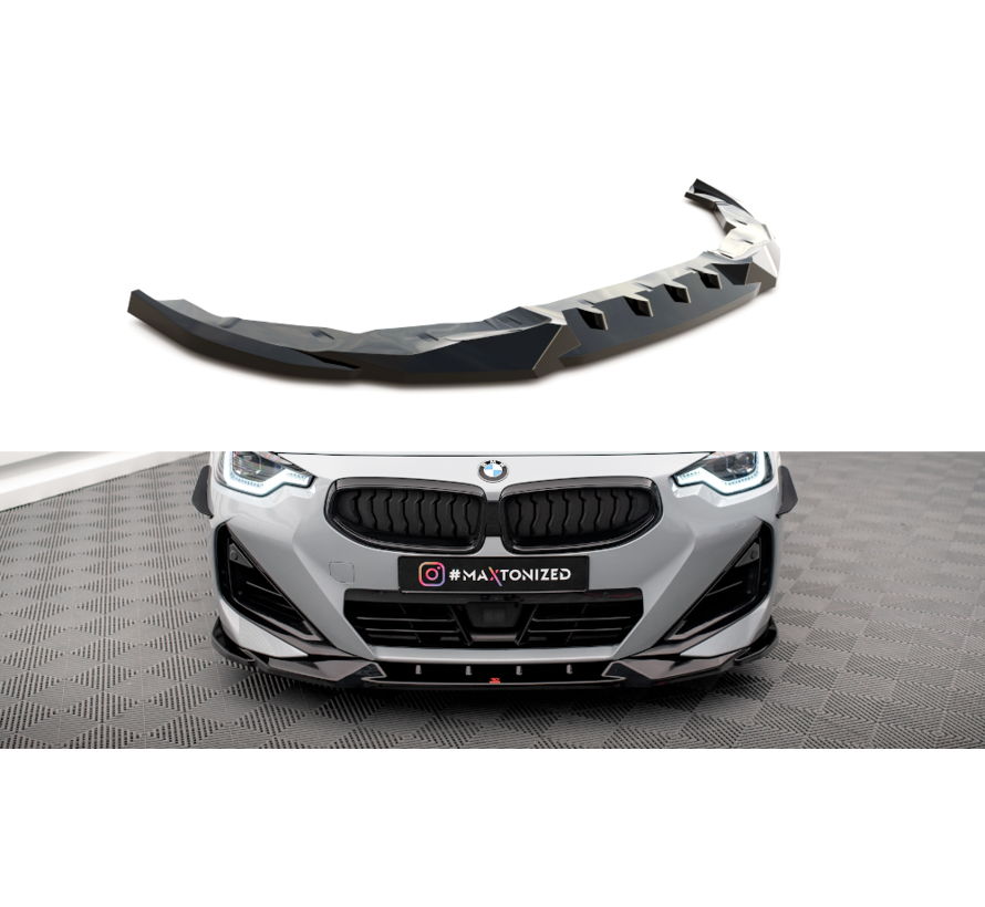 Maxton Design Front Splitter V.2 BMW 2 Coupe M-Pack / M240i G42