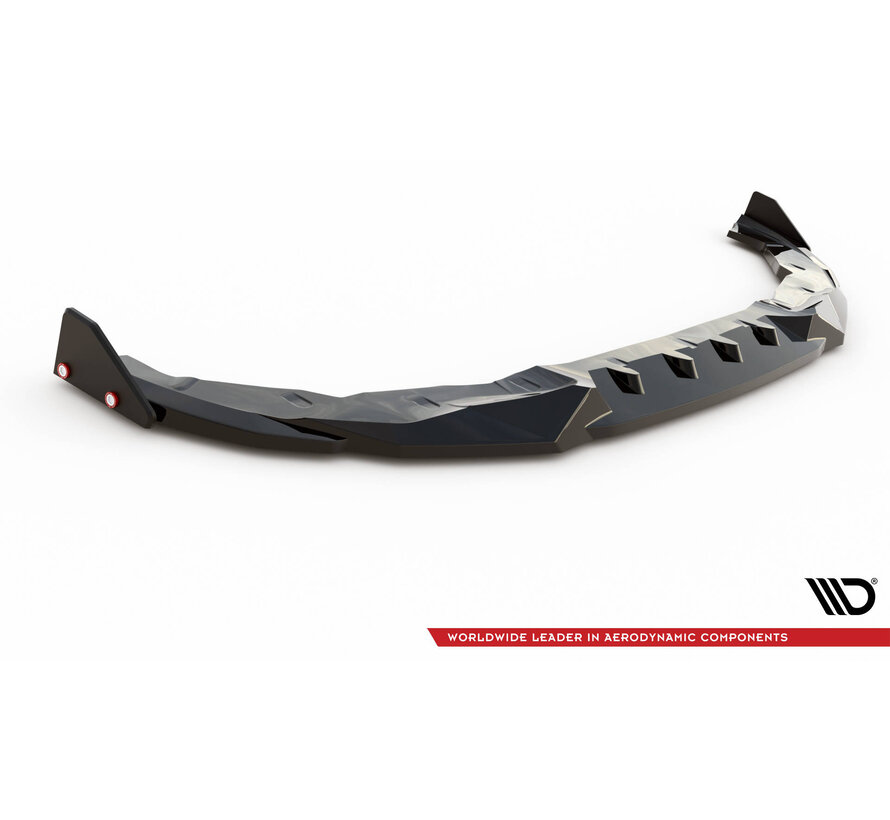 Maxton Design Front Splitter V.2 + Flaps BMW 2 Coupe M-Pack / M240i G42