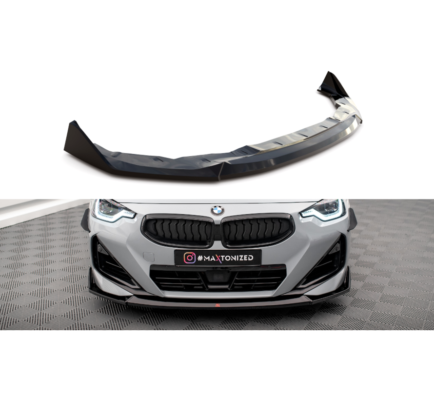 Maxton Design Front Splitter V.3 passend voor BMW 2 Coupe M-Pack / M240i G42