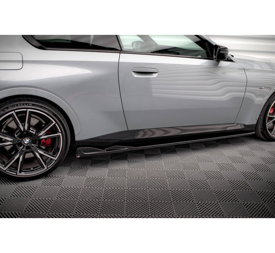 Maxton Design Side Skirts Diffusers V.1 BMW 2 Coupe M-Pack / M240i G42