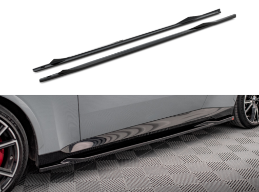 Maxton Design Maxton Design Side Skirts Diffusers V.2 passend voor BMW 2 Coupe M-Pack / M240i G42