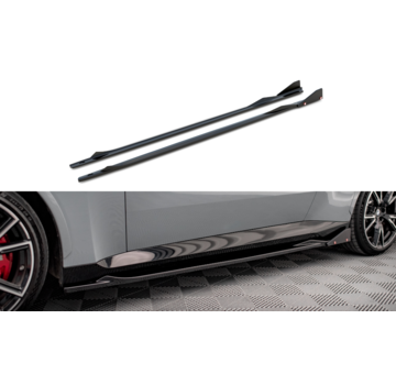 Maxton Design Maxton Design Side Skirts Diffusers V.2 + Flaps BMW 2 Coupe M-Pack / M240i G42