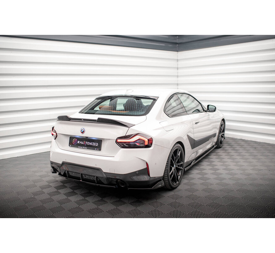 Maxton Design Rear Side Splitters V.1 BMW 2 Coupe M-Pack G42