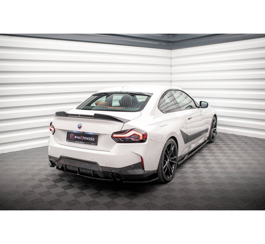 Maxton Design Rear Side Splitters V.2 BMW 2 Coupe M-Pack G42