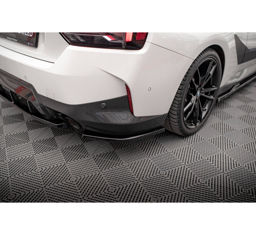 Maxton Design Rear Side Splitters V.2 BMW 2 Coupe M-Pack G42