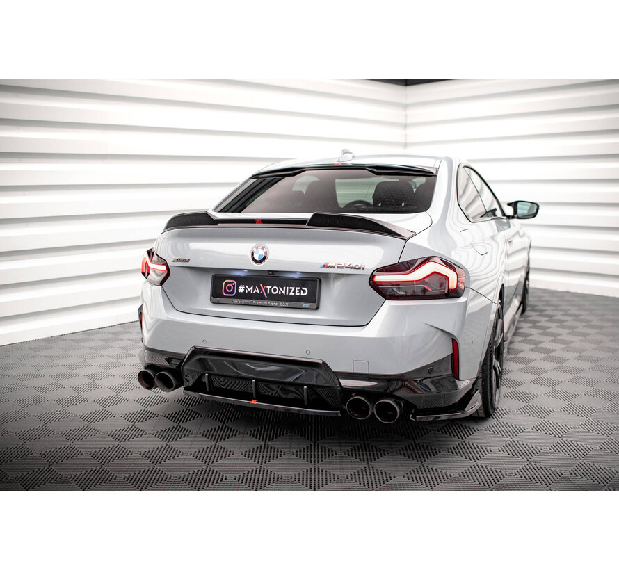 Maxton Design Central Rear Splitter for BMW 2 Coupe M240i G42