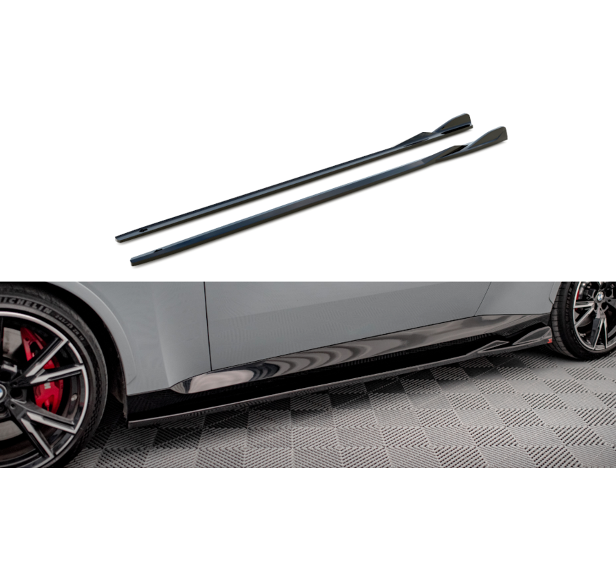 Maxton Design Side Skirts Diffusers V.1 BMW 2 Coupe M-Pack / M240i G42