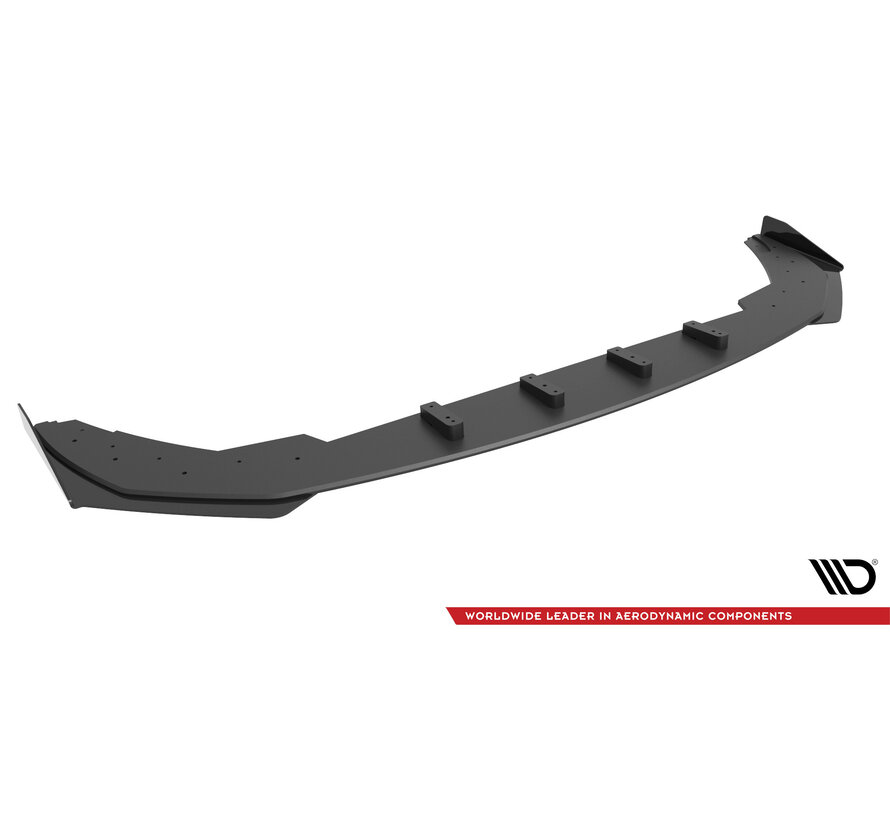 Maxton Design Street Pro Front Splitter + Flaps BMW 2 Coupe M-Pack / M240i G42
