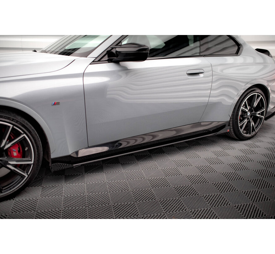 Maxton Design Street Pro Side Skirts Diffusers + Flaps BMW 2 Coupe M-Pack / M240i G42