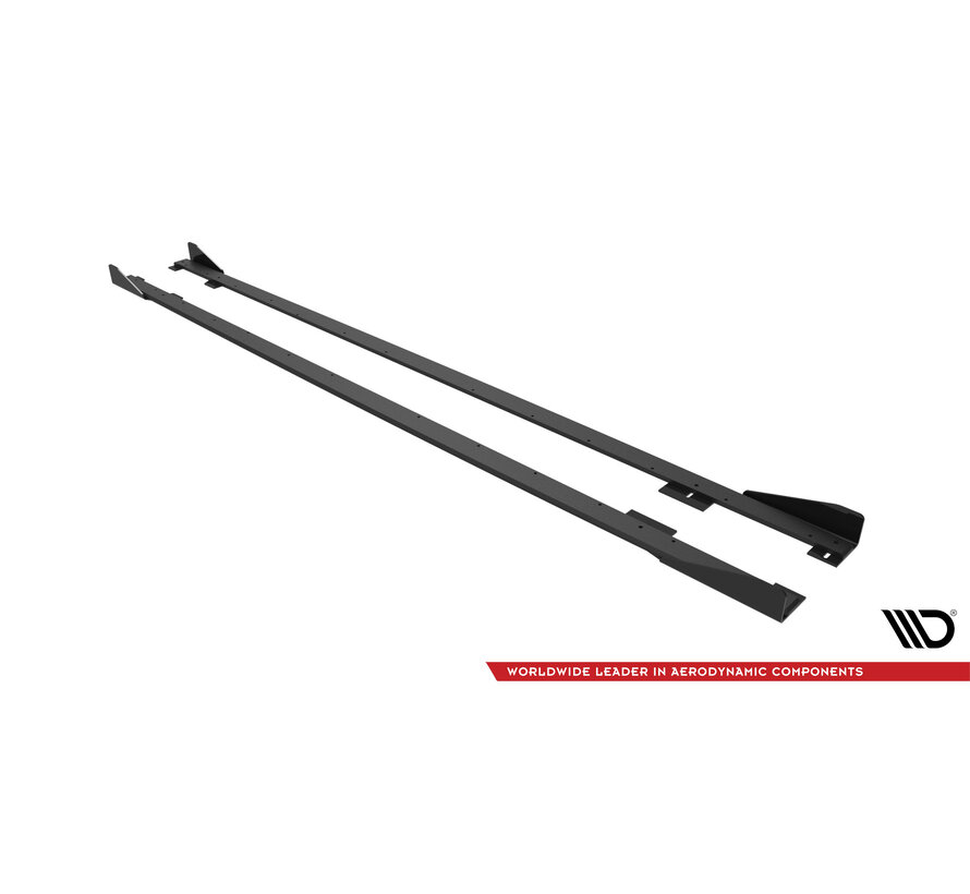 Maxton Design Street Pro Side Skirts Diffusers + Flaps BMW 2 Coupe M-Pack / M240i G42