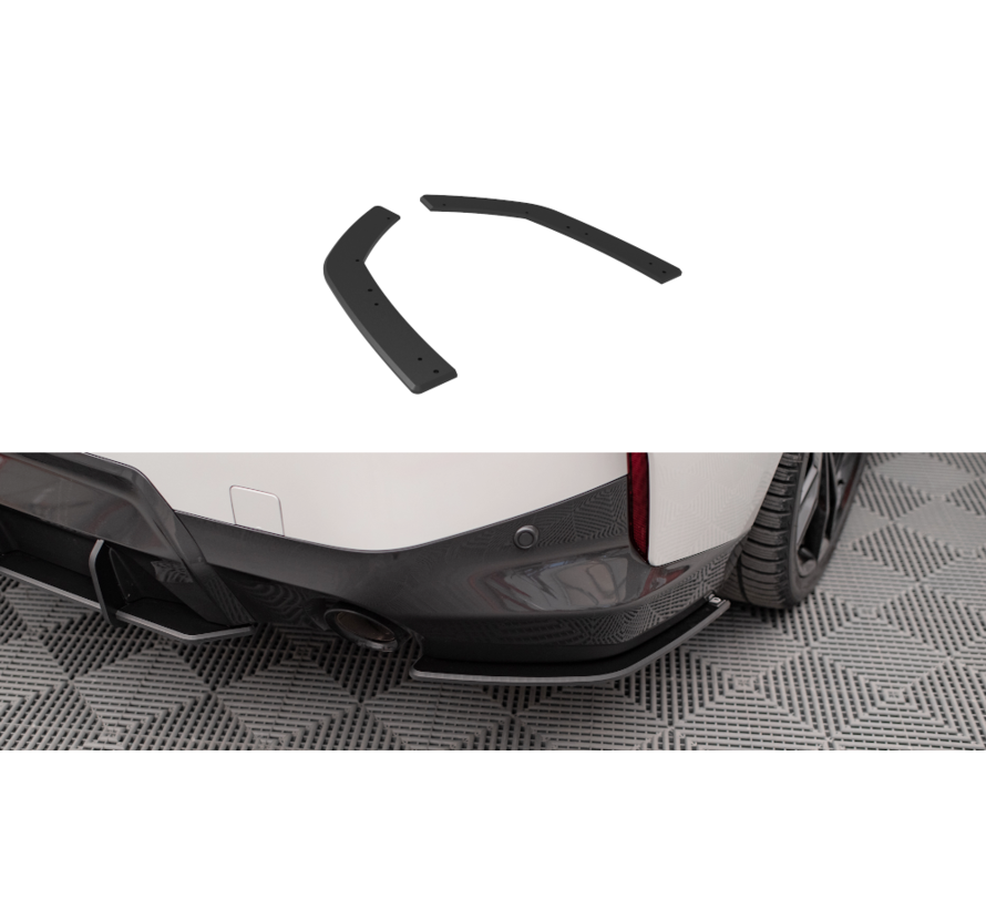 Maxton Design Street Pro Rear Side Splitters BMW 2 Coupe M-Pack G42