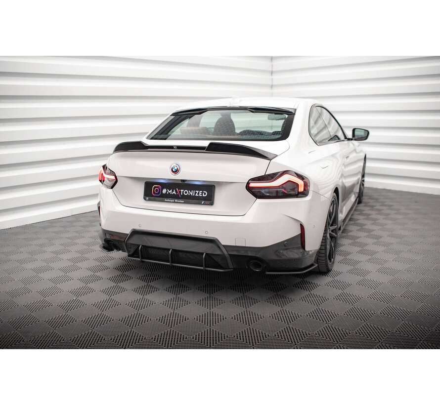 Maxton Design Street Pro Rear Side Splitters BMW 2 Coupe M-Pack G42