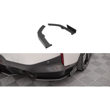Maxton Design Maxton Design Street Pro Rear Side Splitters + Flaps BMW 2 Coupe M-Pack G42